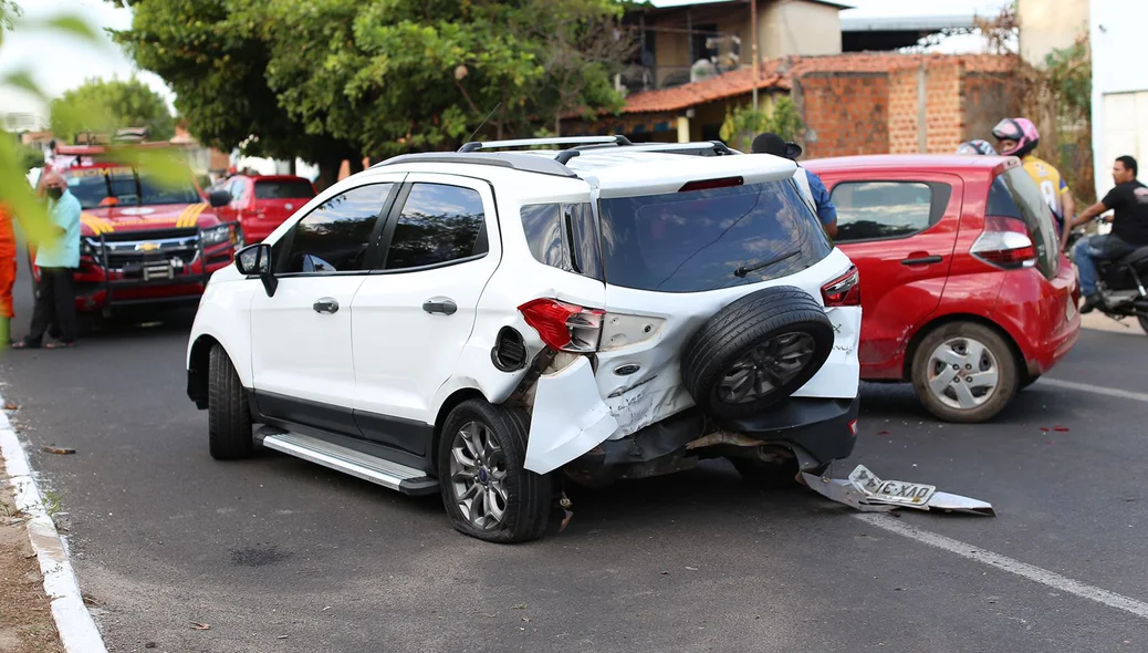 O acidente ocorreu na Avenida Maranhão