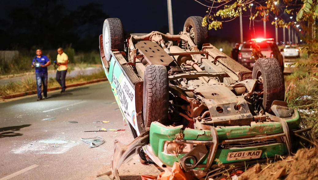 O acidente ocorreu na zona leste de Teresina