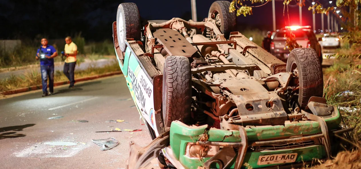 O acidente ocorreu na zona leste de Teresina