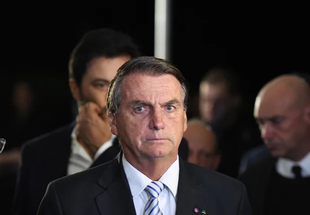 O Candidato à presidência da república, Jair Bolsonaro (PL)