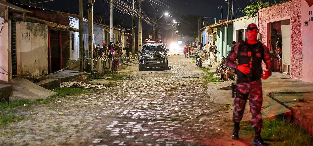 O crime aconteceu no início da noite