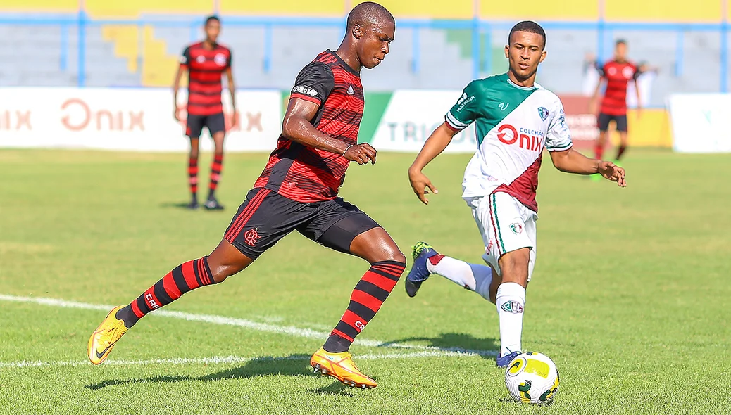 O Flamengo venceu por 1 a 0 o Fluminense-PI