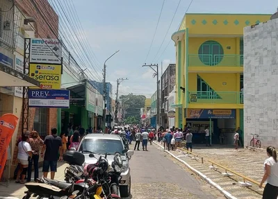 Ocorrência aconteceu no centro de Parnaíba