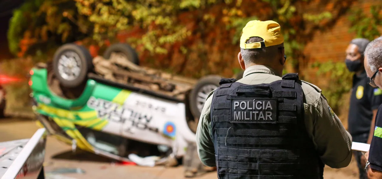 Os policiais relataram o ocorrido à Polícia Civil