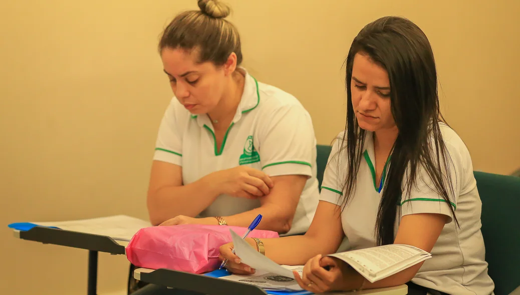 Palestra de tem intuito de capacitar professores para noções básicas de primeiros socorros