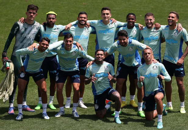 Palmeiras em preparação para a reta final do Brasileirão