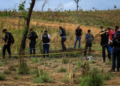 Perícia fez isolamento da área