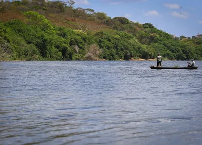 Pescadores no Rio Poti