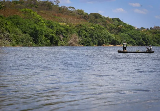 Pescadores no Rio Poti