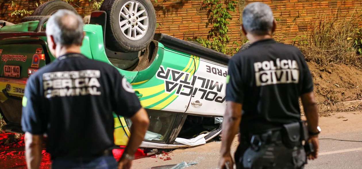 Polícia Civil foi ao local