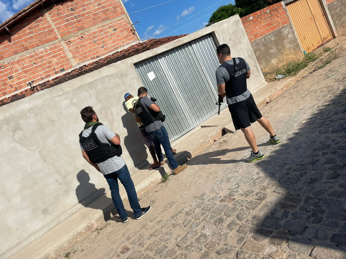 Polícia Civil prende acusado de homicídios em Teresina