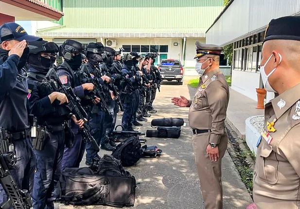 Polícia da Tailândia