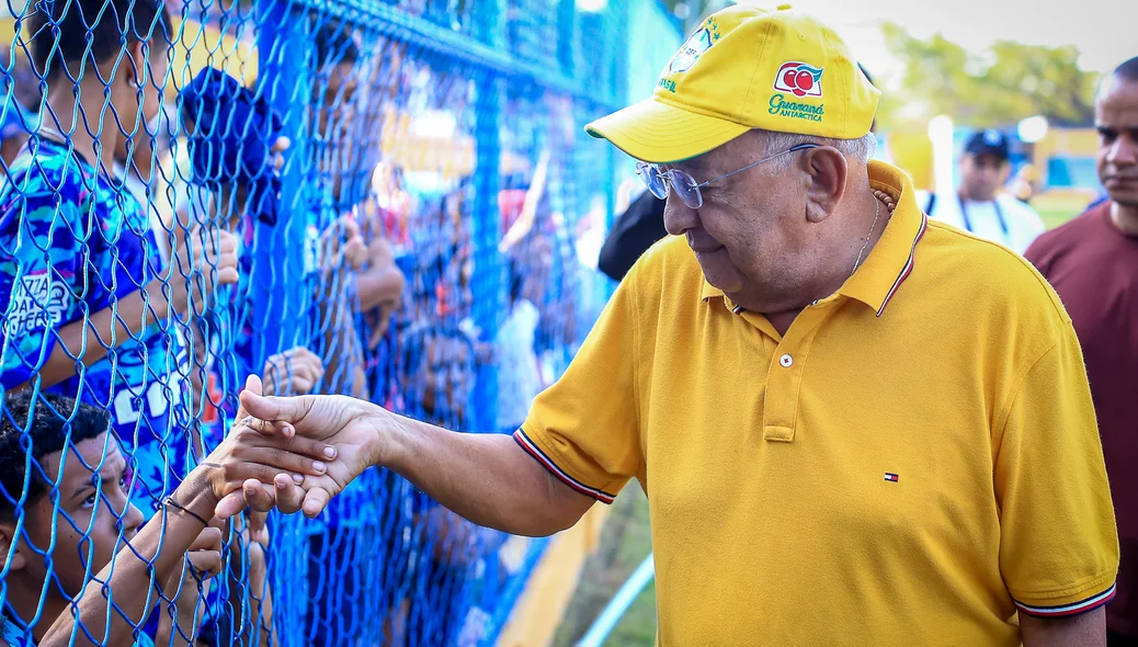 Prefeito Dr. Pessoa esteve presente no jogo