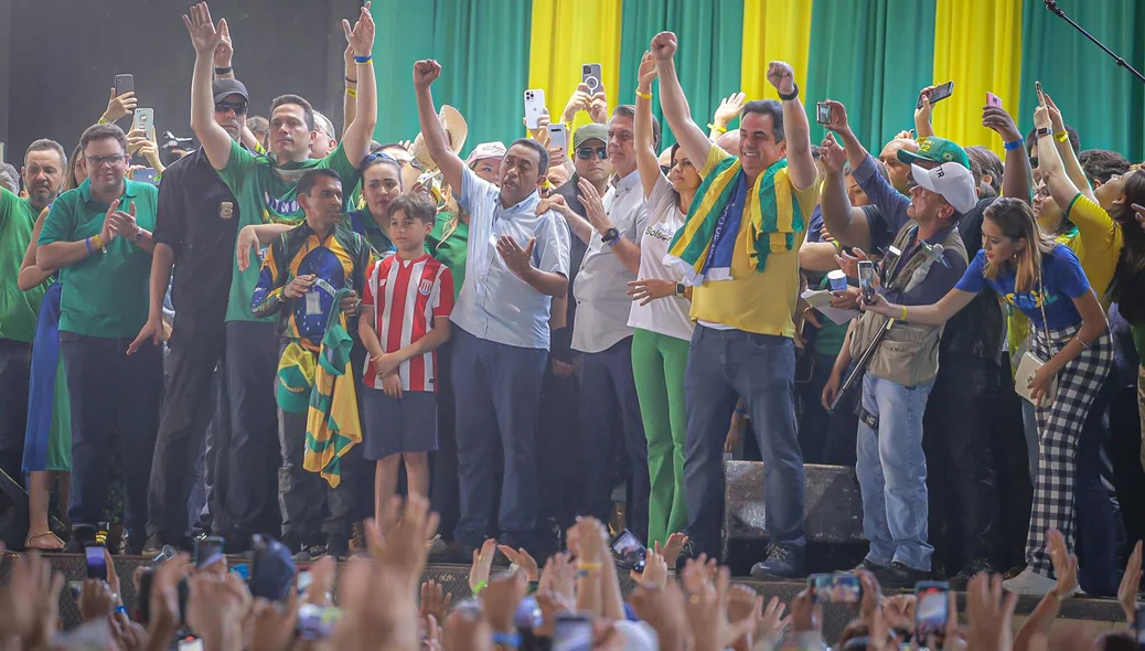Presidente da República no palanque