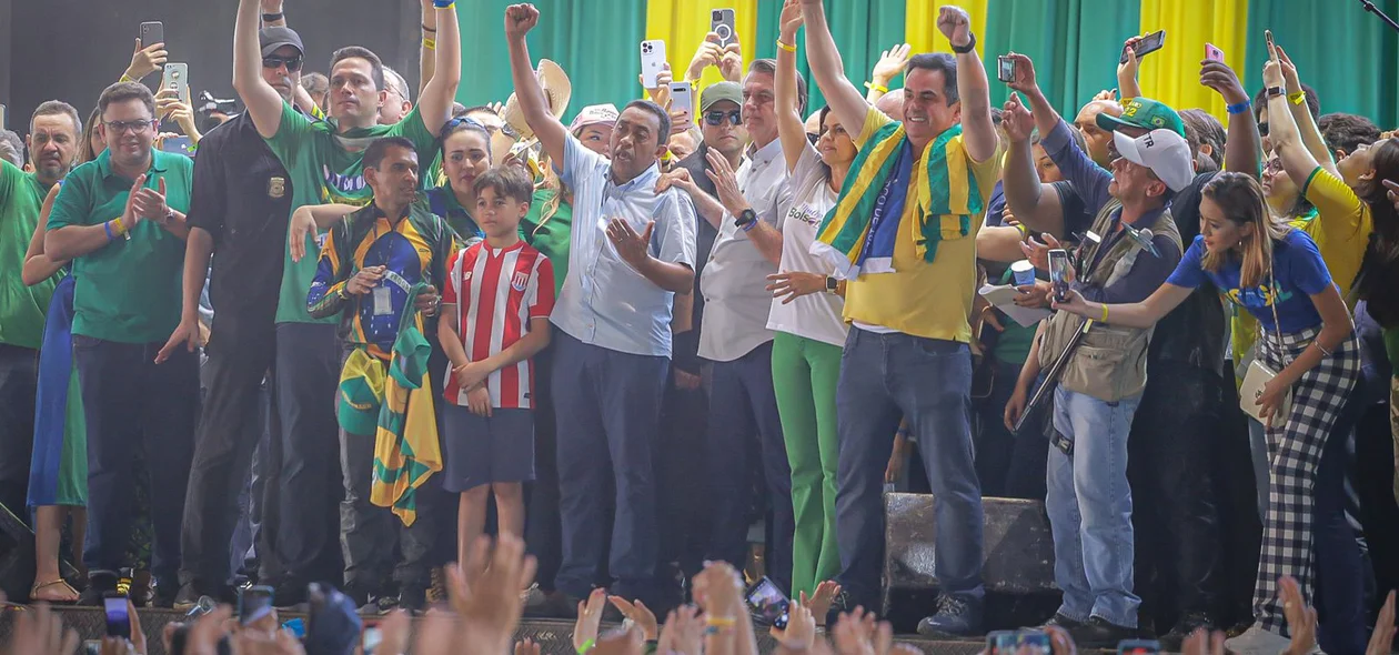 Presidente da República no palanque
