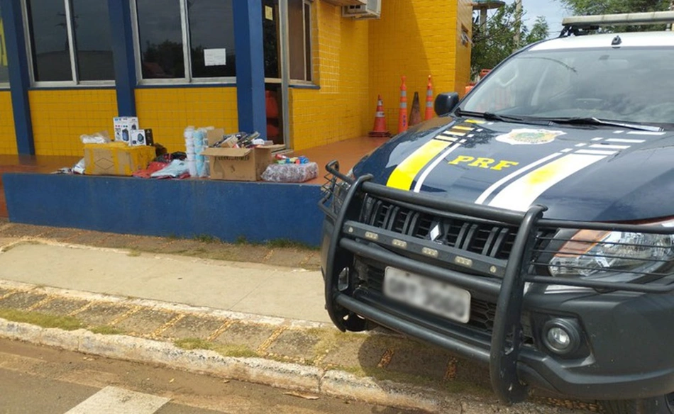 PRF apreende 4.300 produtos importados ilegalmente em Picos