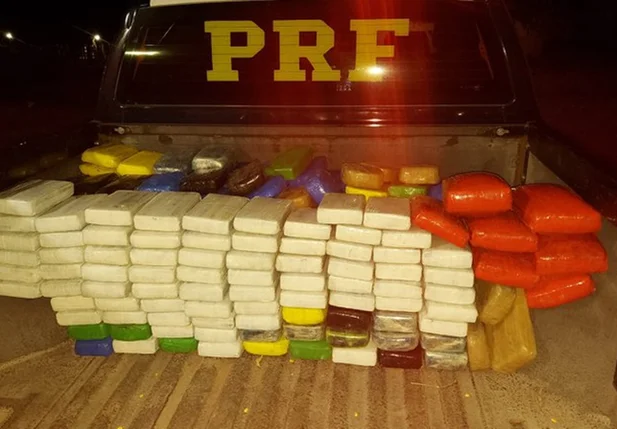 PRF apreende cocaína avaliada em R$ 48 milhões na BR 230 em Oeiras