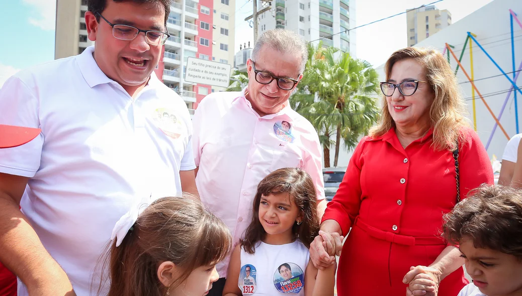 Rafael Fonteles com Flávio Nogueira