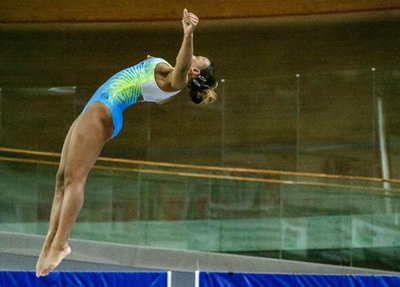 Rebeca Andrade no Mundial de Ginástica