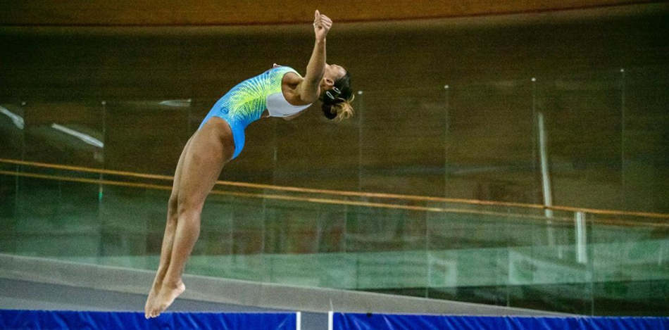 Rebeca Andrade no Mundial de Ginástica