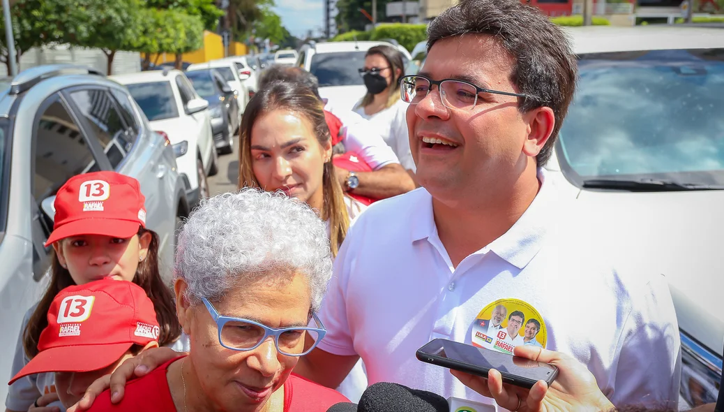 Regina Sousa e Rafael Fonteles