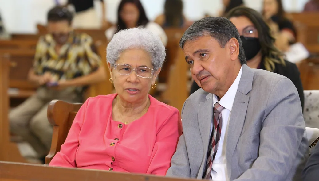 Regina Sousa e Wellington Dias