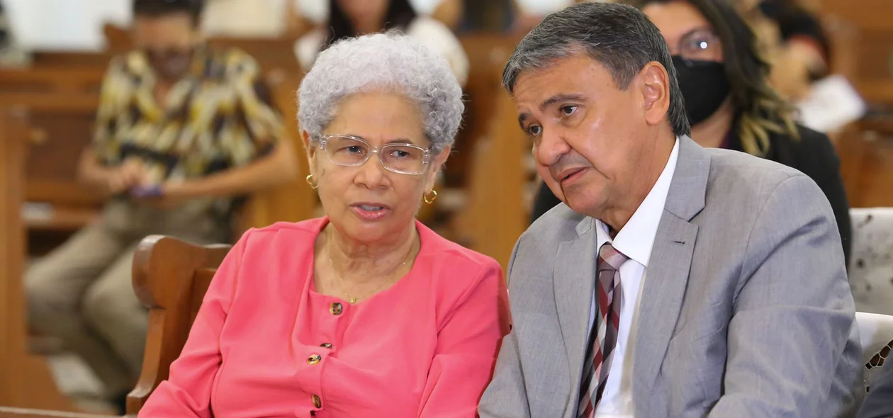 Regina Sousa e Wellington Dias