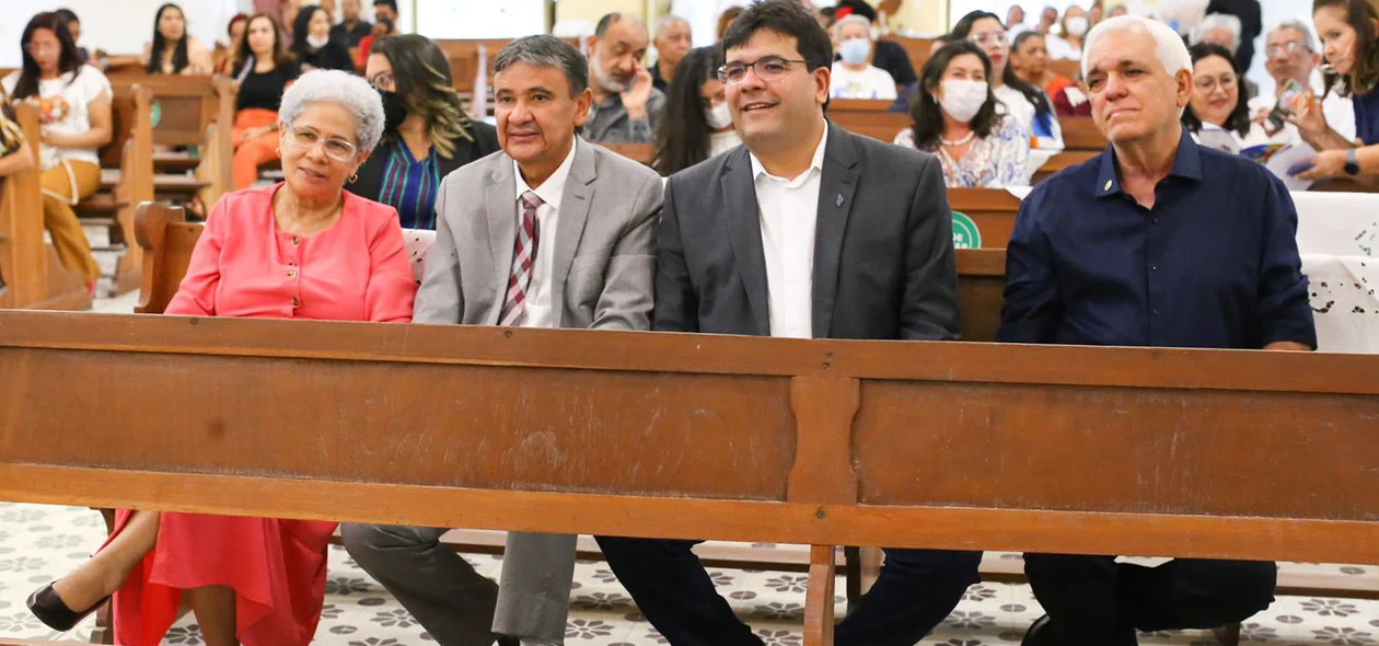 Regina Sousa, Wellington Dias, Rafael Fonteles e Themístocles Filho