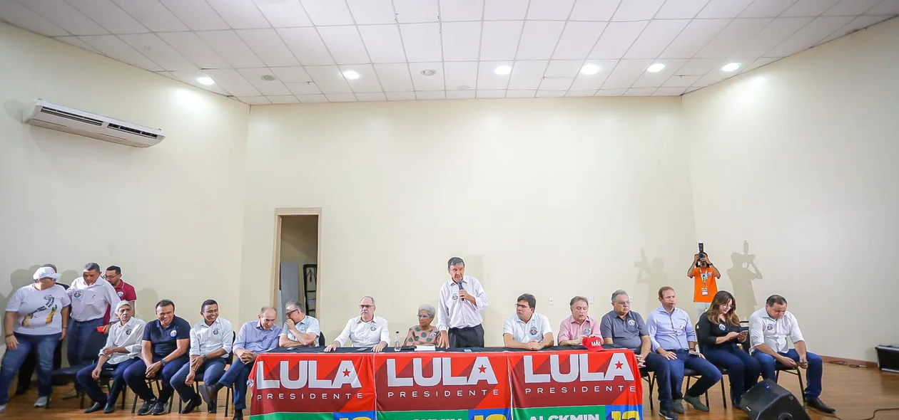 Reunião com lideranças da base governista