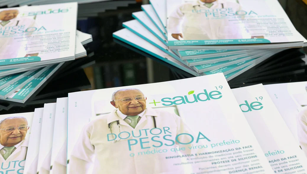 Revista homenageou o prefeito Dr. pessoa