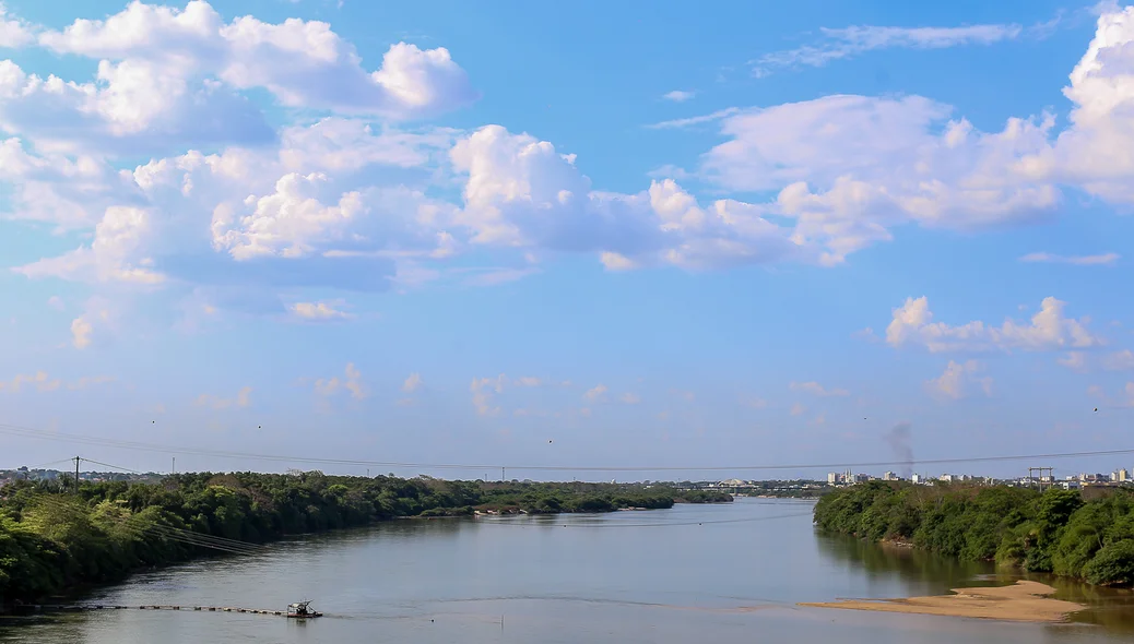 Rio Parnaíba em Teresina