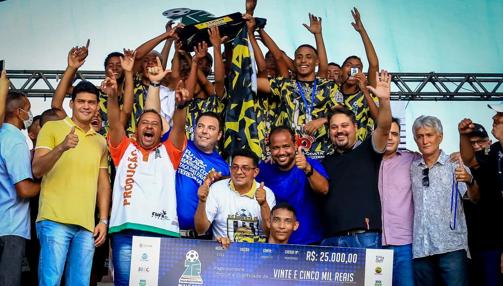 Risoleta Neves é campeão masculino da Taça das Favelas 2022