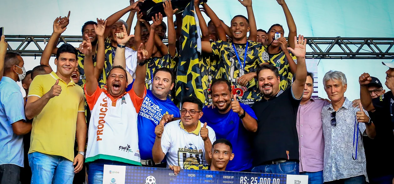 Risoleta Neves é campeão masculino da Taça das Favelas 2022
