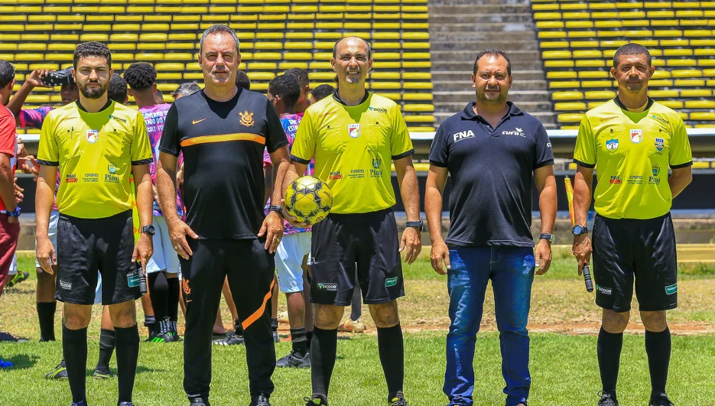 Robson Zimerman e árbitros