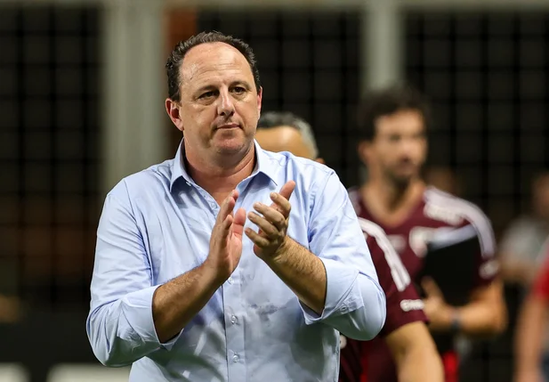 Rogério Ceni técnico do São Paulo durante partida contra o América-MG