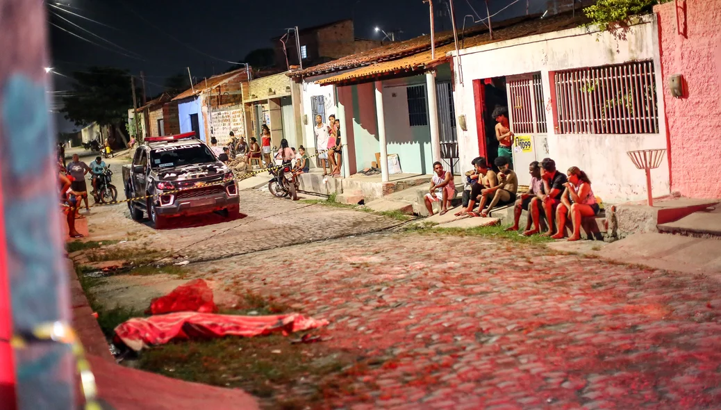 Rua do bairro São Sebastião, zona sudeste de Teresina