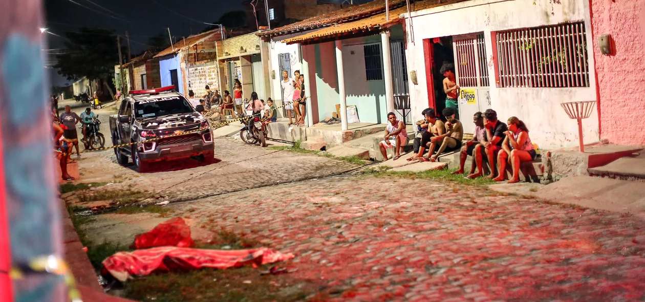 Rua do bairro São Sebastião, zona sudeste de Teresina