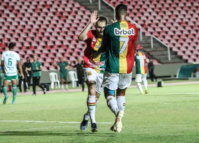 Sampaio Corrêa contra a Chapecoense pela Série B