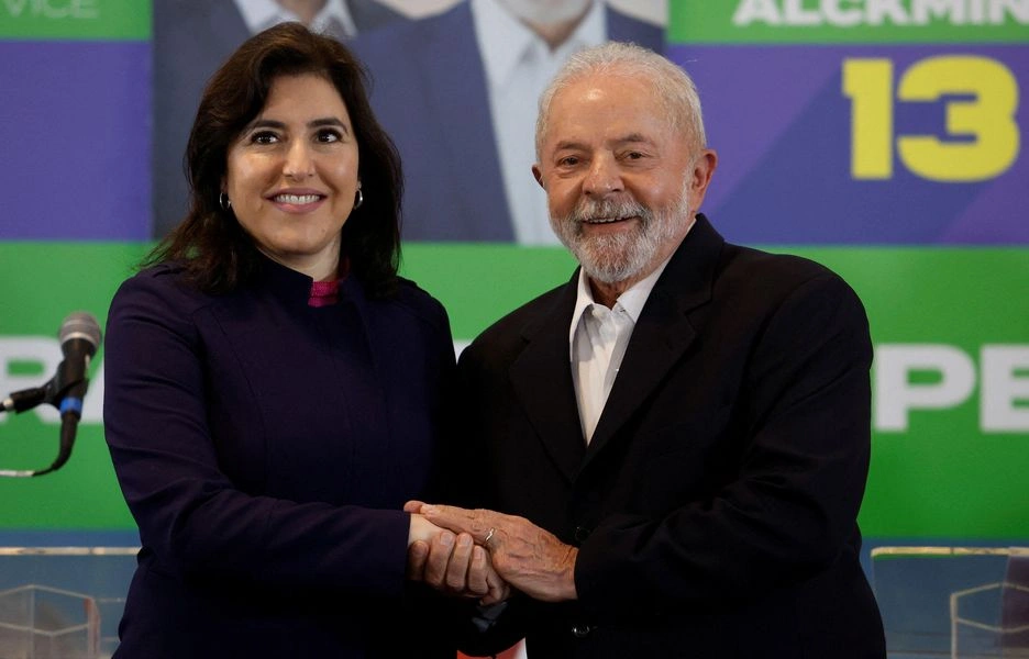 Simone Tebet manifestou apoio a Lula no segundo turno