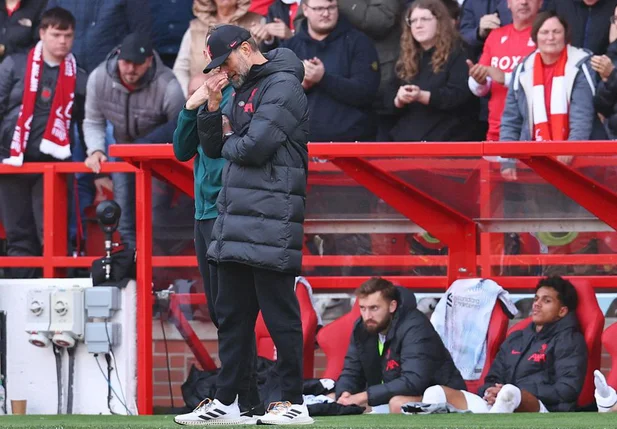 time comandado por Klopp perde sequência vitoriosa e não se aproxima dos líderes