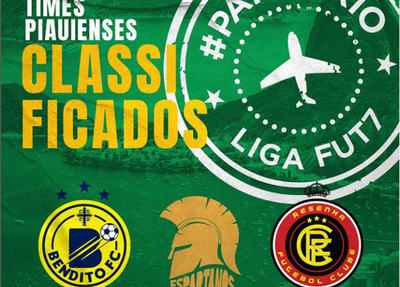 Times piauienses classificados para etapa final da Liga Fut7