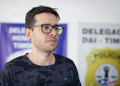 Titular da Delegacia de Homicídios de Timon, Otávio Chaves