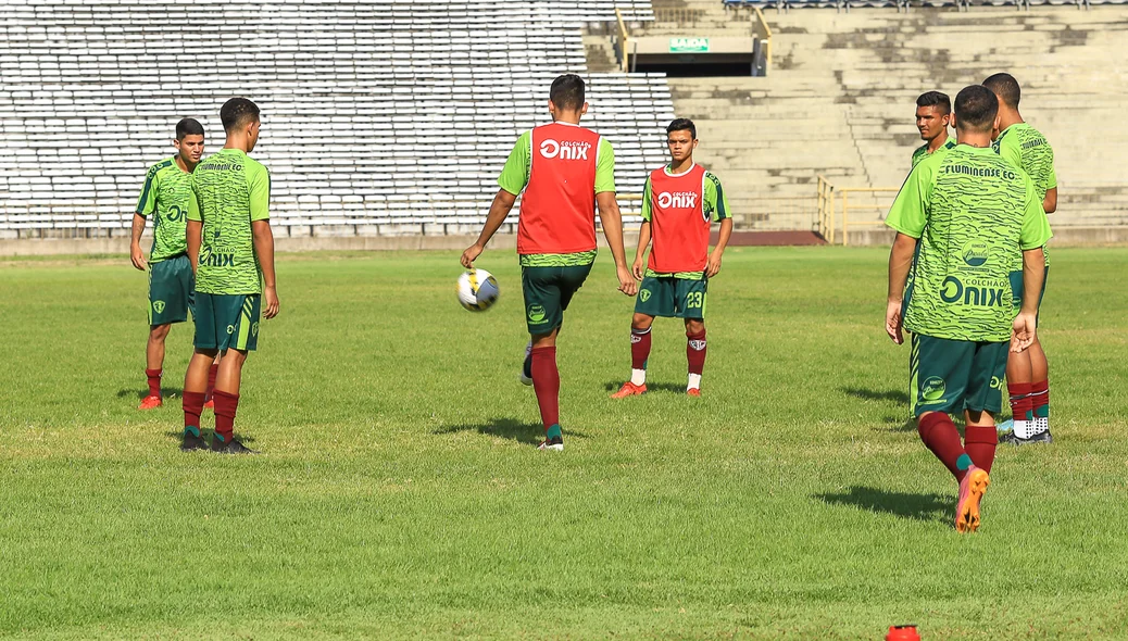 Treino aconteceu no Albertão