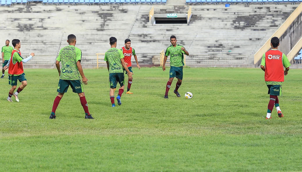 Treino do Fluminense-PI