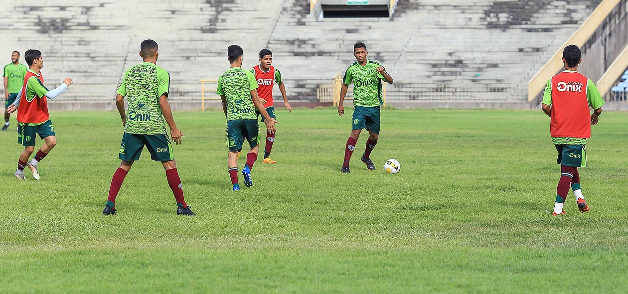 Treino do Fluminense-PI