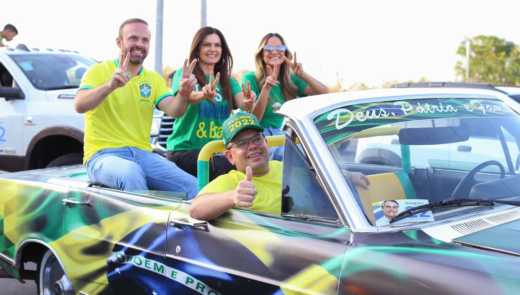 Vereador Aluísio Sampaio também participou da carreata