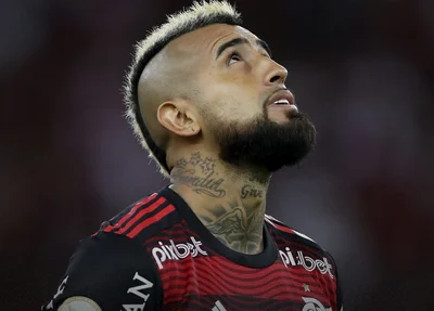 Vidal, jogador do Flamengo