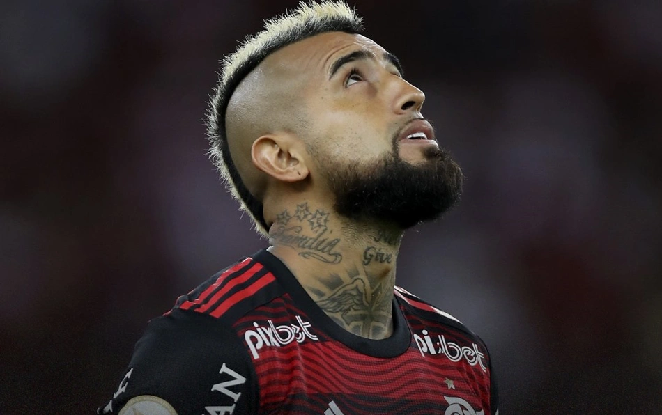 Vidal, jogador do Flamengo