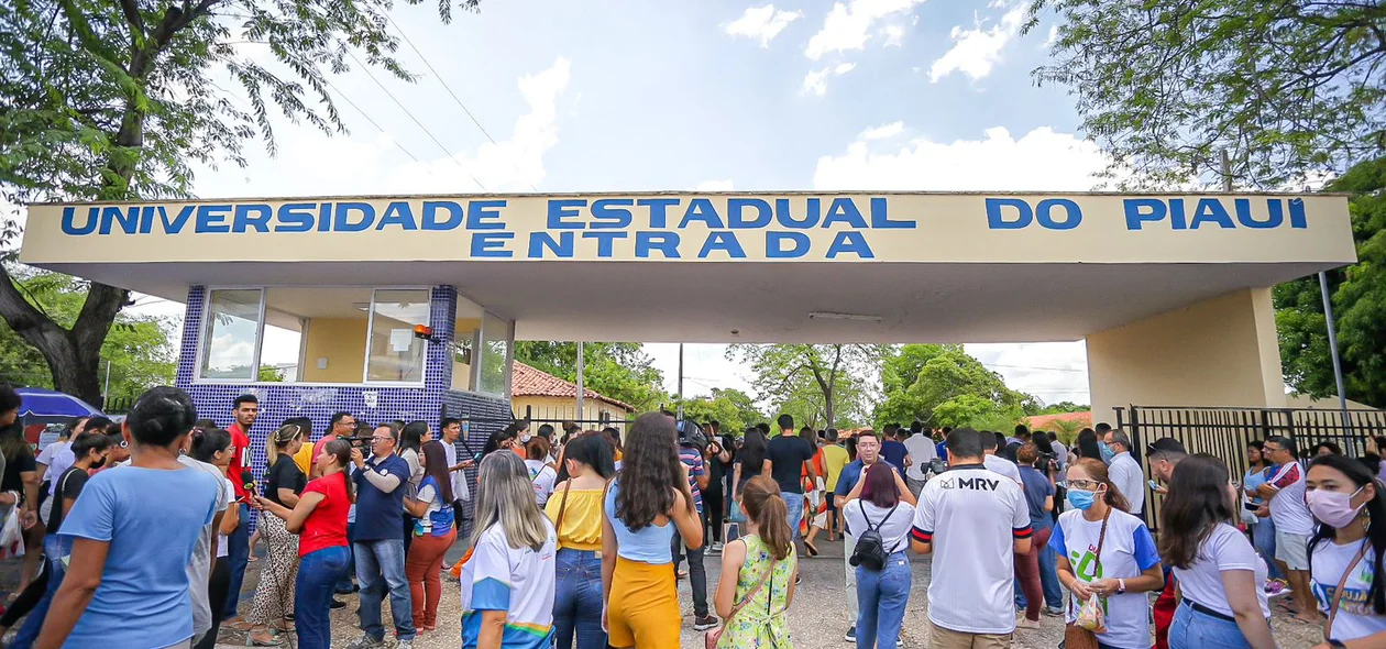 A Uespi, no Pirajá foi um dos locais do prova do Enem 2022