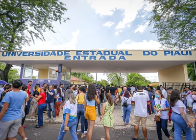 A Uespi, no Pirajá foi um dos locais do prova do Enem 2022